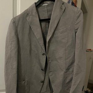 Grey Boglioli Suit Jacket